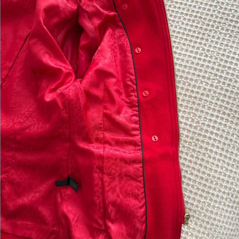 Express Red Jacket with Gold Accents - Picture 9 of 13